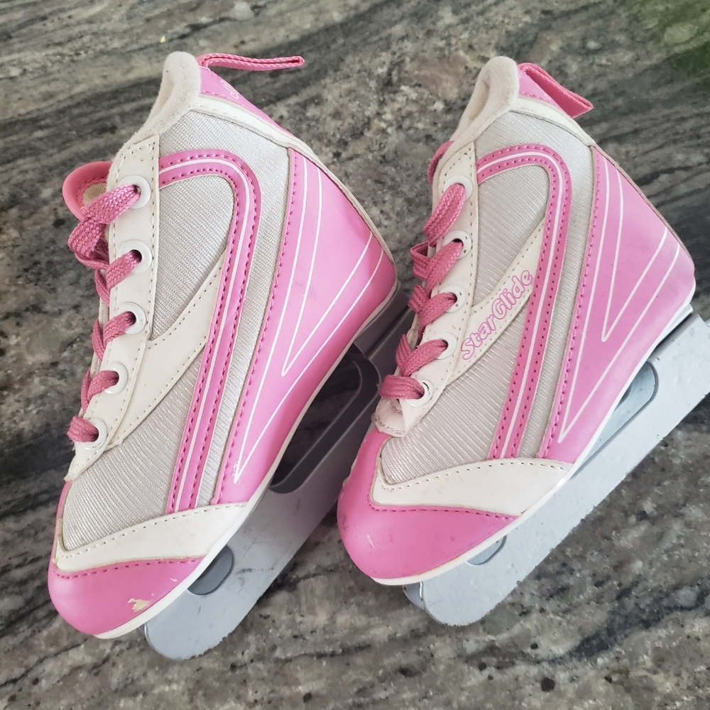 Star Glide Girls Jr. Double Blade Ice Skates